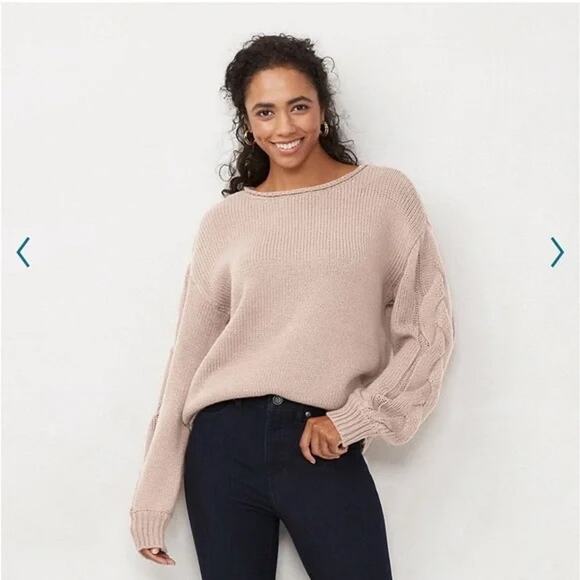 Lauren Conrad knit sweater size medium - Picture 1 of 7